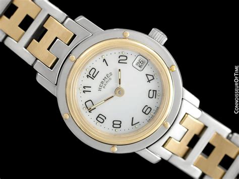 hermes quartz 18k gold plated watch ar 3.220|The official Hermes online store .